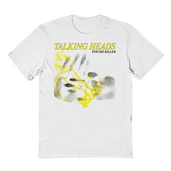 Men's Talking Heads Psycho Killer Hand Prints Graphic Tee