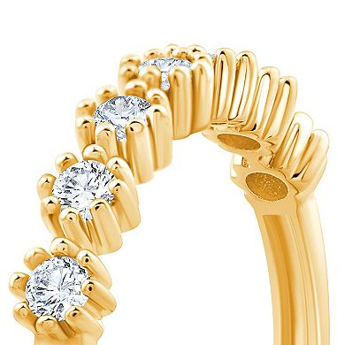 Always Mine 14k Gold Over Silver 1/5 Carat T.W. Diamond Ring