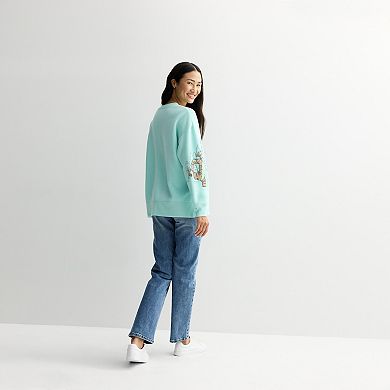 Women’s Trevco Disney’s Winnie the Pooh Run Thru Pullover Sweatshirt