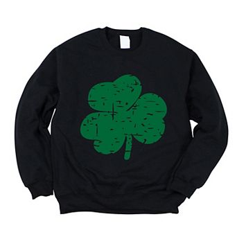 Simply Sage Market Grunge Clover Sweatshirt