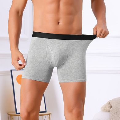 Men's Classic Stretch Underwear Boxer Briefs 5 Packs