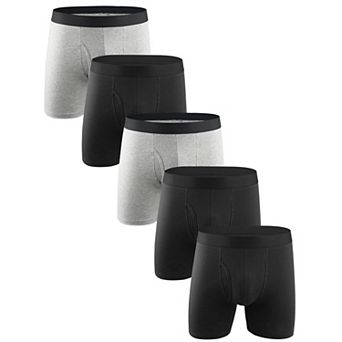 Men's Classic Stretch Underwear Boxer Briefs 5 Packs