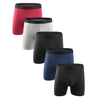 Men's Classic Stretch Underwear Boxer Briefs 5 Packs