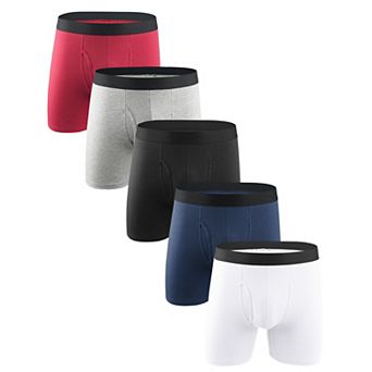 Men's Classic Stretch Underwear Boxer Briefs 5 Packs