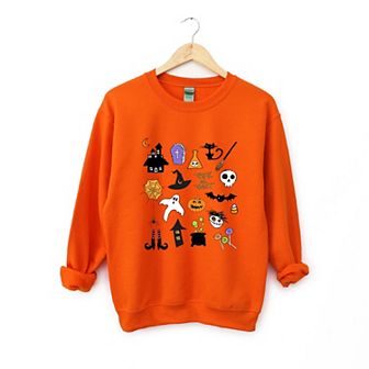 Simply Sage Market Halloween Collage Sweatshirt