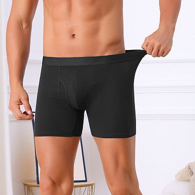 Men's Classic Stretch Underwear Boxer Briefs 4 Packs