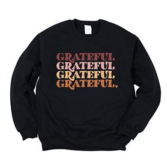 Grateful Stacked - Women's Graphic Sweatshirt