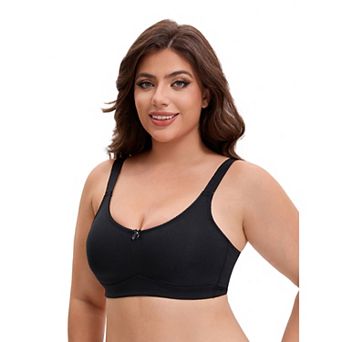 Women's Pocket Bra for Silicone Bosom Forms Full Coverage Minimizers