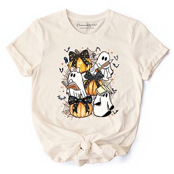 Cute Ghost Teacher Halloween T-Shirt, Retro Boo Spooky School Tee