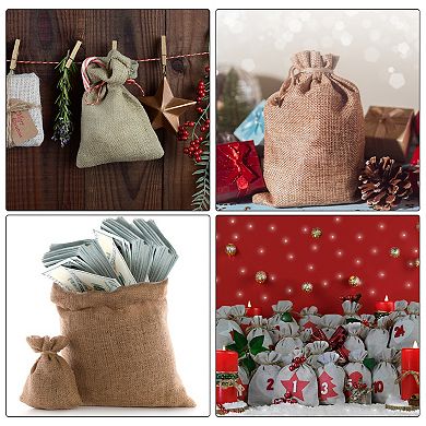 6"x4" Money Sacks Bag, 6pcs Deposit Change Transit Bags