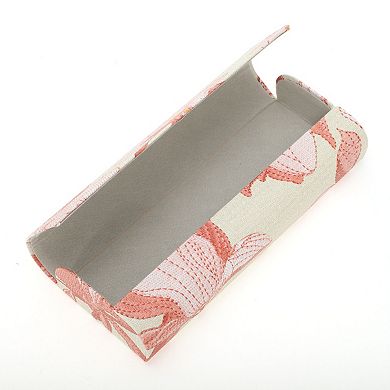 Eyeglasses Case Embroidery Eyeglasses Storage 6.1"x2.36"x1.18" 1 Pc