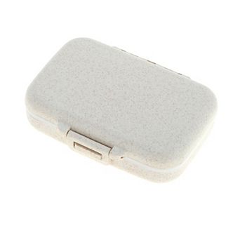 6 Grids Single Layer Pill Box for Travel 1 pc