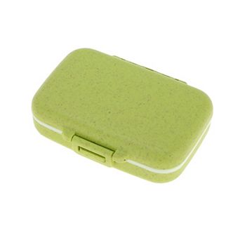 6 Grids Single Layer Pill Box for Travel 1 pc