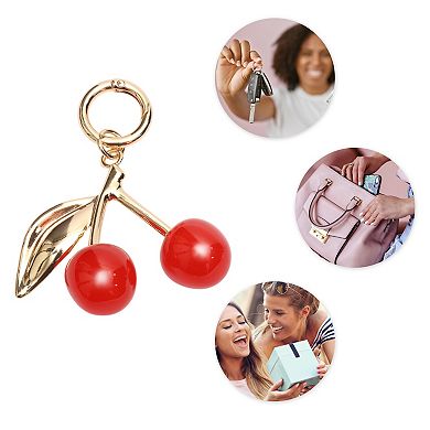 Fashionable Cherry Handbag Charm 1 Pc