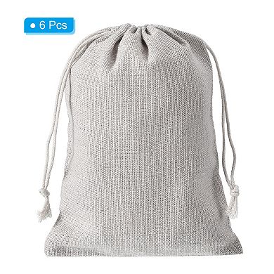 7"x5" Money Sacks Bag, 6pcs Deposit Change Transit Bags