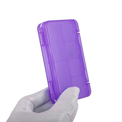 Portable 6 Grids Single Layer Pill Case for Travel 1 Pc