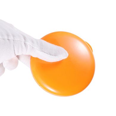 Lightweight 7 Grids Circular Single-Layer Pill Case for Travel 1 Pc