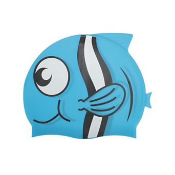 Waterproof Cartoon Pattern Swim Cap for Child 1 pc