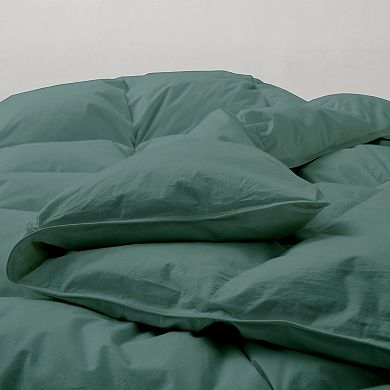 Unikome All Season Goose Down Bed Comforter - Breathable Cotton Comforter