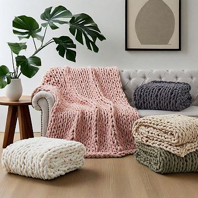 Unikome Ultra-Soft Knit Throw Blanket 50" x 60"