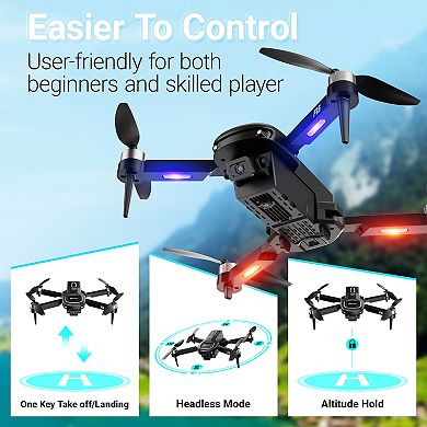 Contixo F16 FPV Drone with Camera - 2.4G RC Quadcopter Drones with 6-Axis Gyro, 1080P HD Camera
