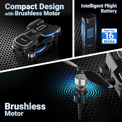 Contixo F16 FPV Drone with Camera - 2.4G RC Quadcopter Drones with 6-Axis Gyro, 1080P HD Camera