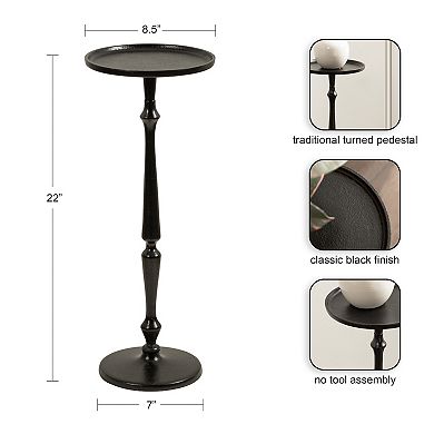 Carling Metal Pedestal Table