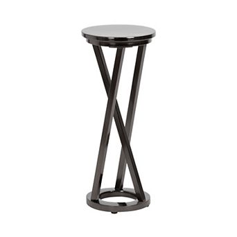 Aja Modern Metal Drink Table