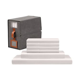 Modern Threads Satin Sheet Set with Organizer Storage Box