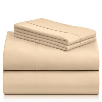 LuxClub Wrinkle Free Sheet Set with Pillowcases