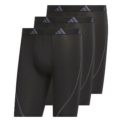 Men's adidas All Day Mesh 3-pk. Long Boxer Brief