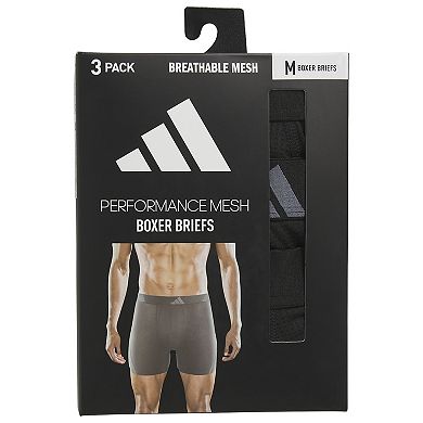 Men's adidas All Day Mesh 3-pk. Boxer Brief