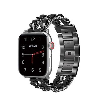 Waloo Leather Looped Replacement Band for Apple Watch