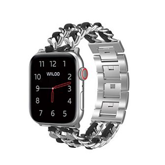 Waloo Leather Looped Replacement Band for Apple Watch