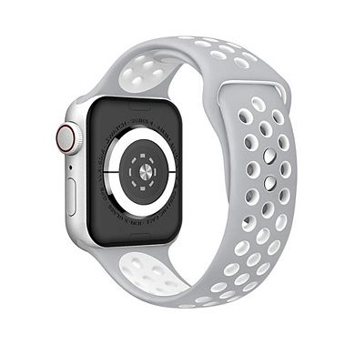 Waloo Breathable Sport Silicone Replacement Band for Apple Watch