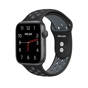 Waloo Breathable Sport Silicone Replacement Band for Apple Watch