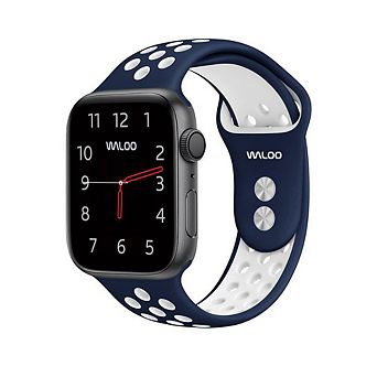 Waloo Breathable Sport Silicone Replacement Band for Apple Watch