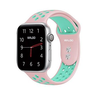 Waloo Breathable Sport Silicone Replacement Band for Apple Watch