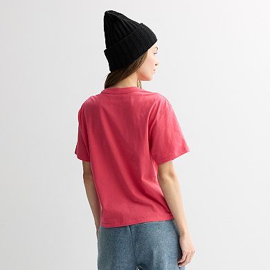 Juniors' SO® Short Sleeve Cherry Graphic Tee