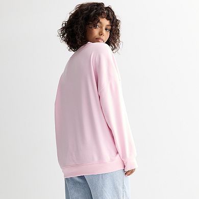 Juniors' Hello Kitty Graphic Long Sleeve Pullover