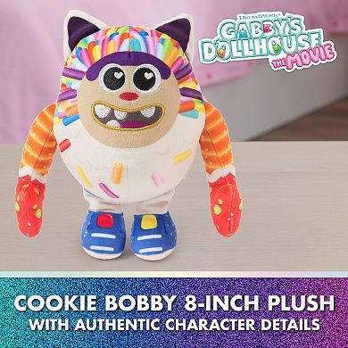 Gabby's Dollhouse Cookie Bobby Plush Toy 8-Inch Stuffed Animal