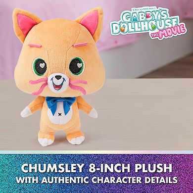 Gabby's Dollhouse Chumsley 8-inch Plush Toy with Authentic Character Details