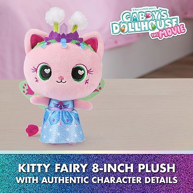 Gabby's Dollhouse Kitty Fairy Plush Toy 8-inch Soft Plush