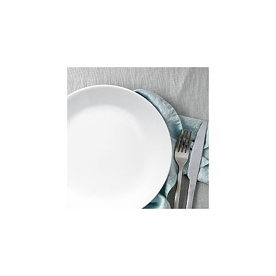 Corelle 6-Pack Winter Frost White 10.25 inch Dinner Plate Set