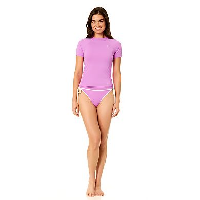 Juniors' Hurley Short Sleeve Rasguard Pullover Swim Top