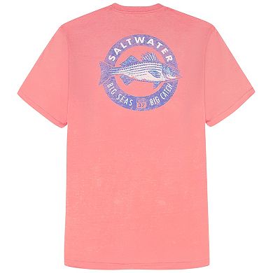 Big & Tall IZOD Saltwater Short Sleeve Graphic Tee