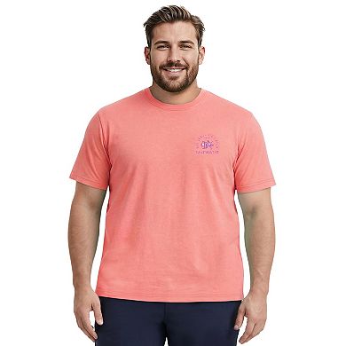 Big & Tall IZOD Saltwater Short Sleeve Graphic Tee