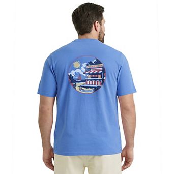 Big & Tall IZOD Saltwater Short Sleeve Graphic Tee