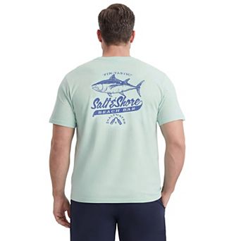 Big & Tall IZOD Saltwater Short Sleeve Graphic Tee