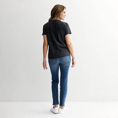 Women’s Clover Sequin Short Sleeve Tee Shirt